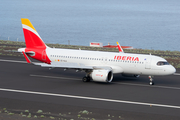 Iberia Airbus A320-251N (EC-NJU) at  La Palma (Santa Cruz de La Palma), Spain