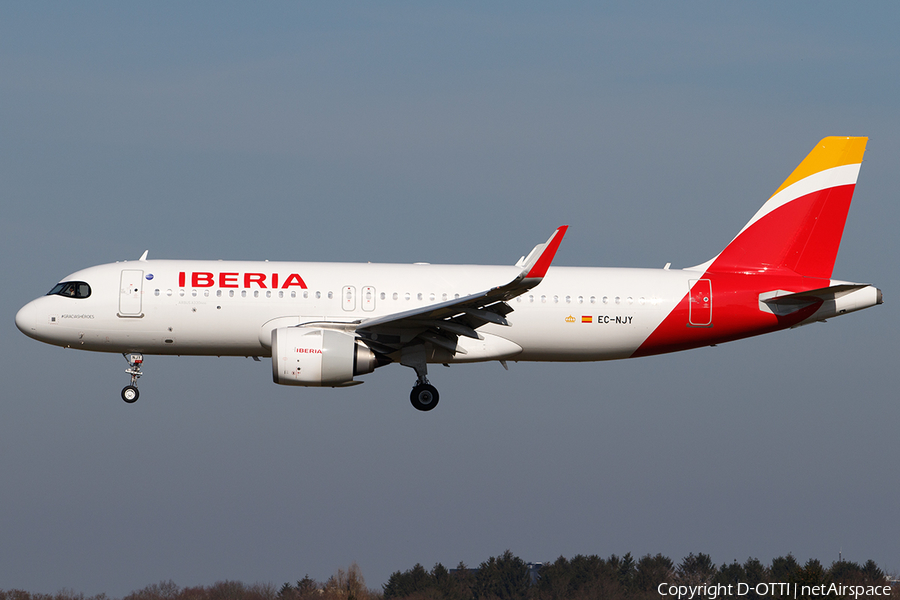 Iberia Airbus A320-251N (EC-NJY) | Photo 439448