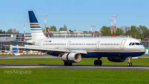 Privilege Style Airbus A321-231 (EC-NLJ) at  Hamburg - Fuhlsbuettel (Helmut Schmidt), Germany