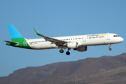 Vueling Airbus A321-211 (EC-NLX) at  Gran Canaria, Spain