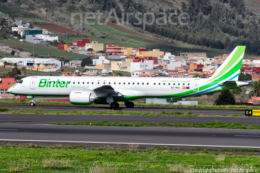 Binter Canarias Embraer ERJ-195E2 (ERJ-190-400STD) (EC-NNV) | Photo 489582