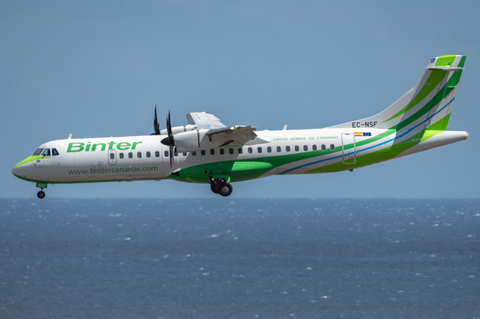 Binter Canarias ATR 72-600 (EC-NSF) at  Gran Canaria, Spain