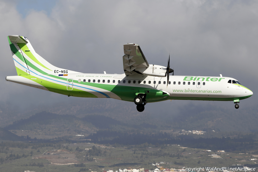 Binter Canarias ATR 72-600 (EC-NSG) | Photo 554221