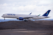 World2Fly Airbus A350-941 (EC-NTB) at  Gran Canaria, Spain