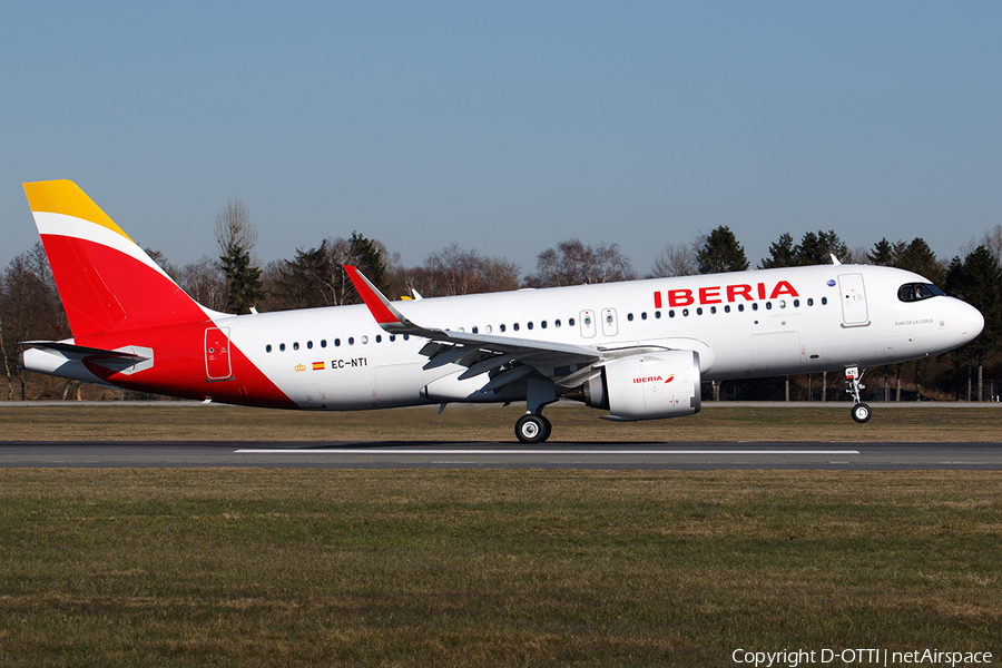 Iberia Airbus A320-251N (EC-NTI) | Photo 498387