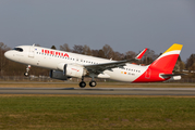 Iberia Airbus A320-251N (EC-NTI) at  Hamburg - Fuhlsbuettel (Helmut Schmidt), Germany