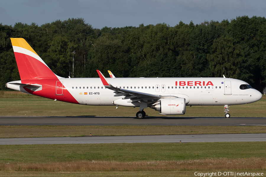 Iberia Airbus A320-251N (EC-NTQ) | Photo 516510