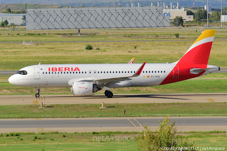 Iberia Airbus A320-251N (EC-NTQ) | Photo 654633