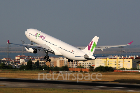 Wamos Air Airbus A330-343E (EC-NTX) at  Lisbon - Portela, Portugal