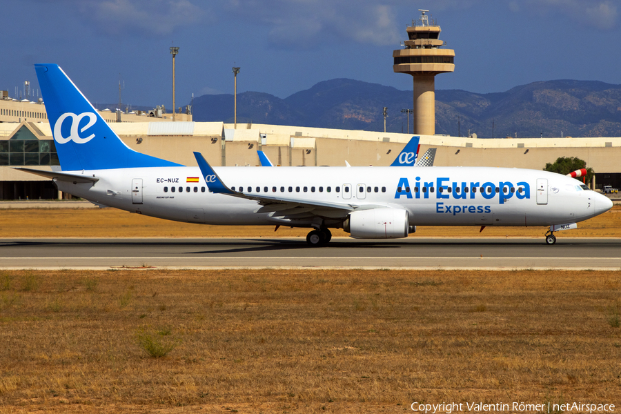 Air Europa Express Boeing 737-8GP (EC-NUZ) | Photo 520348