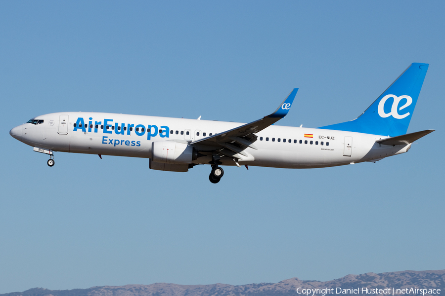 Air Europa Express Boeing 737-8GP (EC-NUZ) | Photo 534280