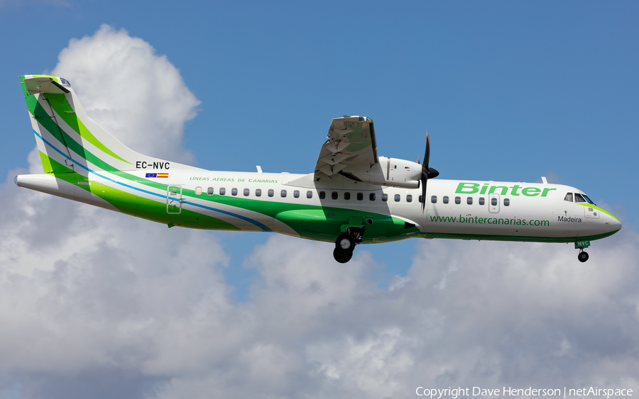 Binter Canarias ATR 72-600 (EC-NVC) | Photo 529135