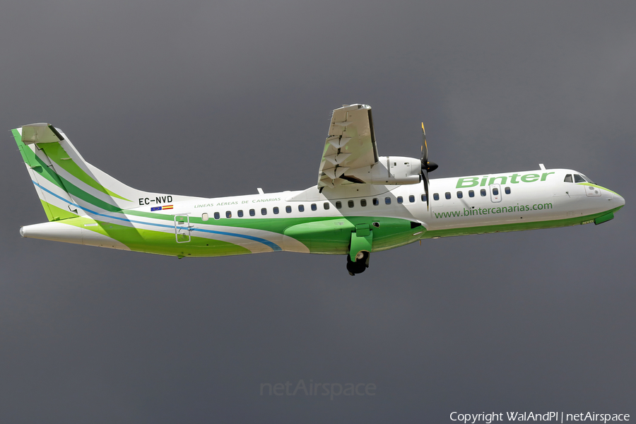 Binter Canarias ATR 72-600 (EC-NVD) | Photo 554222
