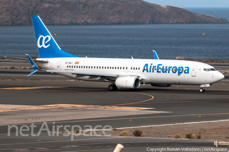 Air Europa Boeing 737-8K5 (EC-NVJ) | Photo 522543