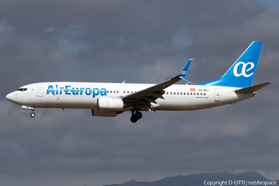 Air Europa Boeing 737-8K5 (EC-NVJ) | Photo 529694