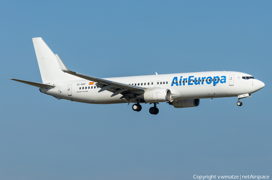 Air Europa Boeing 737-8AS (EC-NVP) | Photo 590191