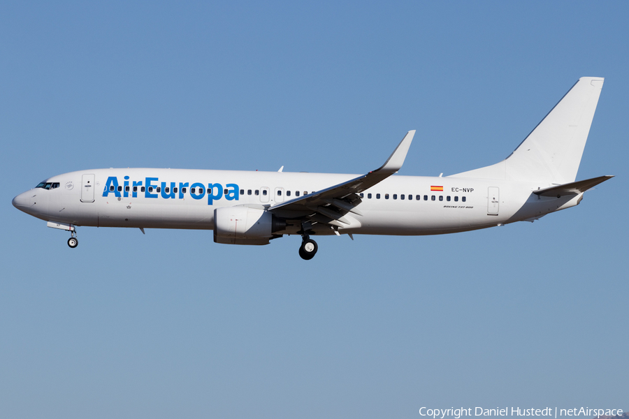 Air Europa Boeing 737-8AS (EC-NVP) | Photo 525333