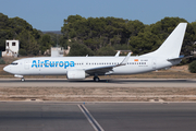 Air Europa Boeing 737-8AS (EC-NVP) at  Palma De Mallorca - Son San Juan, Spain