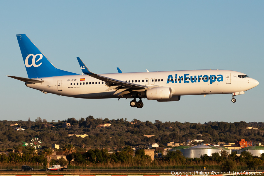 Air Europa Boeing 737-8AS (EC-NVP) | Photo 657325