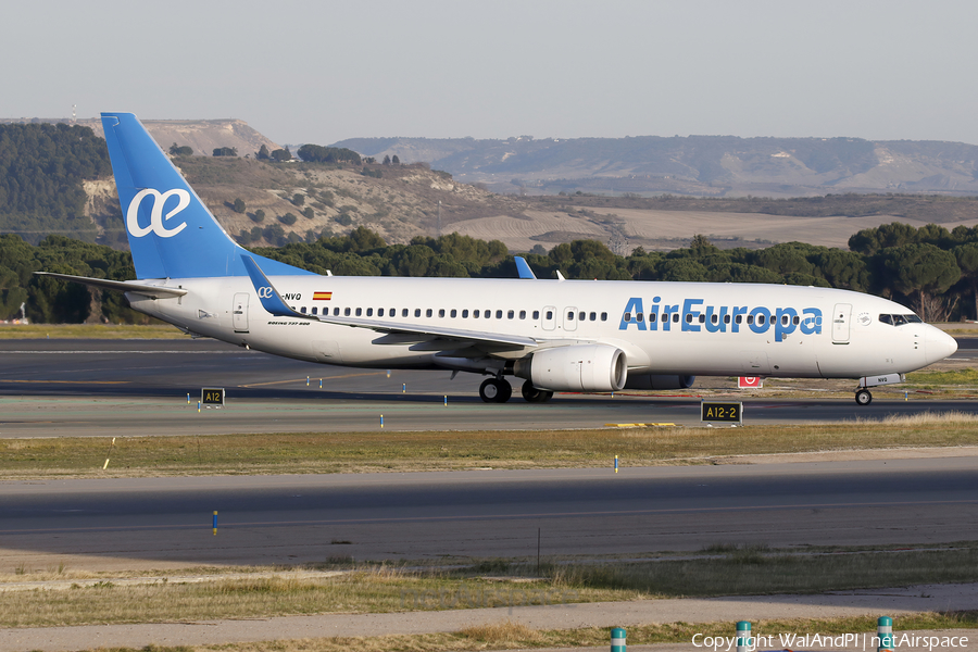 Air Europa Boeing 737-8AS (EC-NVQ) | Photo 681532