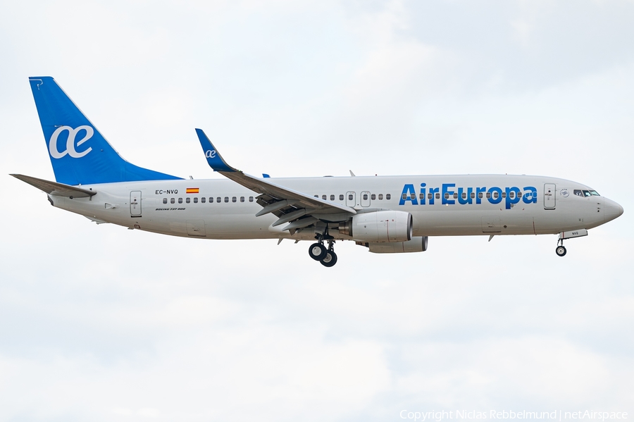 Air Europa Boeing 737-8AS (EC-NVQ) | Photo 641785