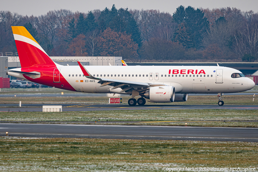 Iberia Airbus A320-251N (EC-NVS) | Photo 539659