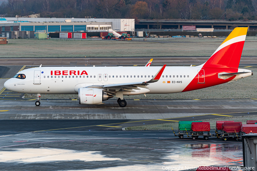 Iberia Airbus A320-251N (EC-NVS) | Photo 554196