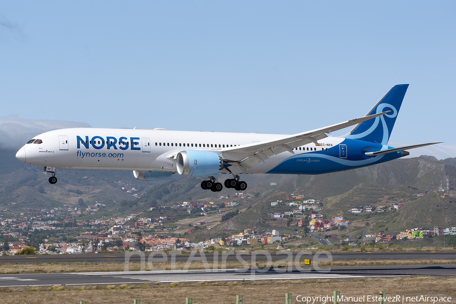 Norse Atlantic Airways Boeing 787-9 Dreamliner (EC-NVX) | Photo 516360