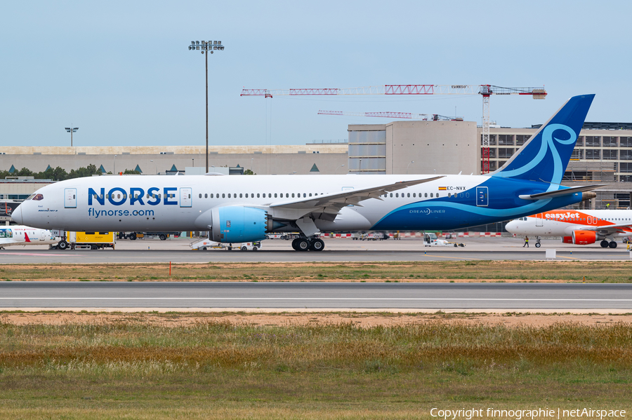 Norse Atlantic Airways Boeing 787-9 Dreamliner (EC-NVX) | Photo 626509