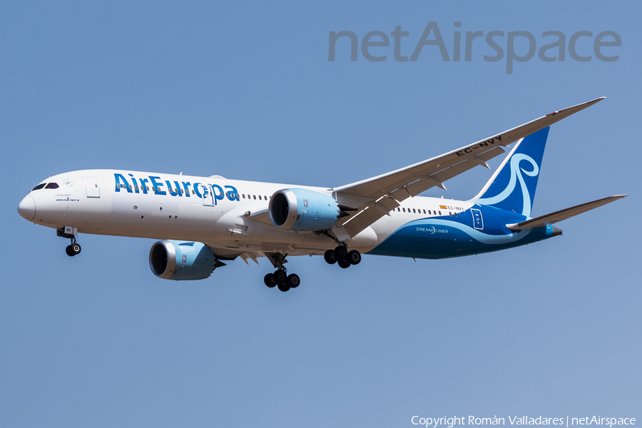 Air Europa Boeing 787-9 Dreamliner (EC-NVY) | Photo 519024