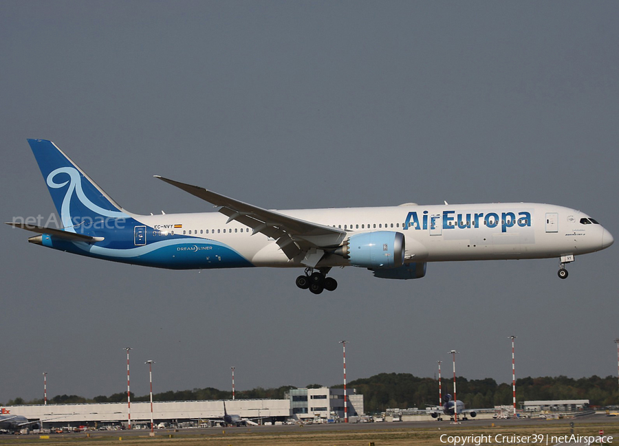 Air Europa Boeing 787-9 Dreamliner (EC-NVY) | Photo 537343