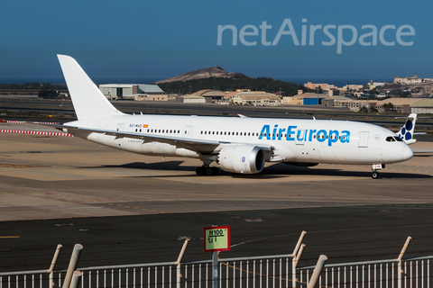 Air Europa Boeing 787-8 Dreamliner (EC-NVZ) at  Gran Canaria, Spain