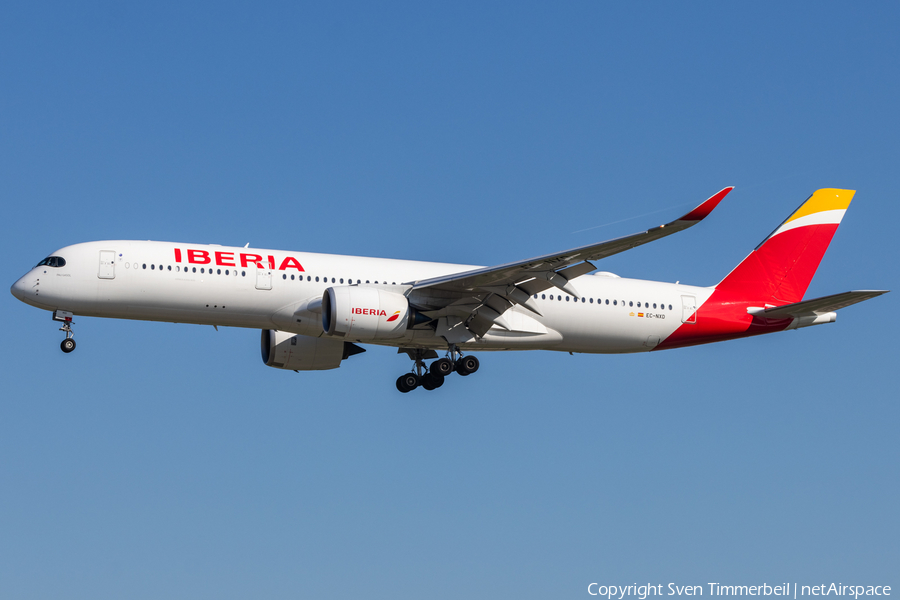 Iberia Airbus A350-941 (EC-NXD) | Photo 600403