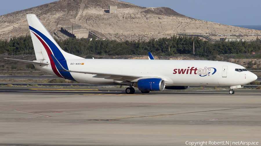 Swiftair Boeing 737-8FE(BCF) (EC-NXV) | Photo 613652