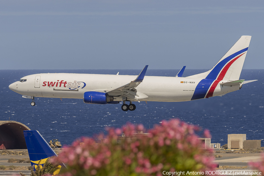 Swiftair Boeing 737-8FE(BCF) (EC-NXV) | Photo 633834