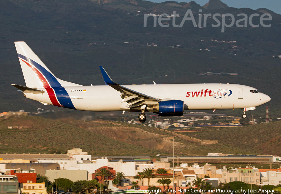 Swiftair Boeing 737-8FE(BCF) (EC-NXX) | Photo 542114