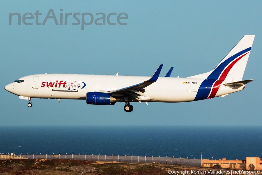 Swiftair Boeing 737-8FE(BCF) (EC-NXX) | Photo 560129