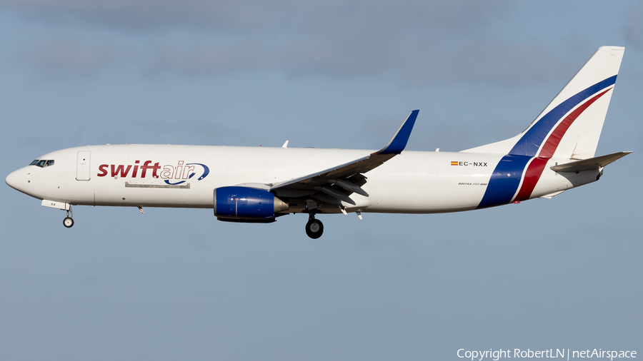 Swiftair Boeing 737-8FE(BCF) (EC-NXX) | Photo 597382