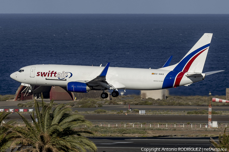 Swiftair Boeing 737-8FE(BCF) (EC-NXX) | Photo 622618