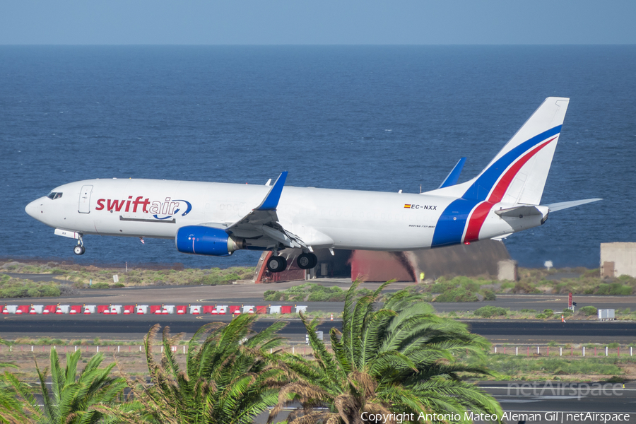 Swiftair Boeing 737-8FE(BCF) (EC-NXX) | Photo 623013