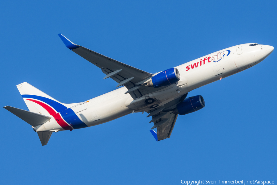 Swiftair Boeing 737-8FE(BCF) (EC-NXX) | Photo 600874