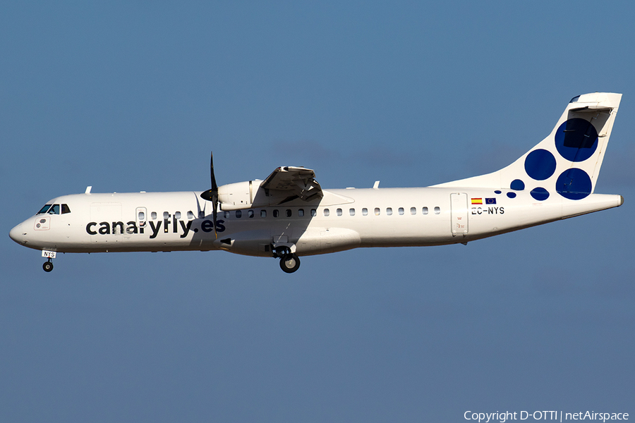 Canaryfly ATR 72-500 (EC-NYS) | Photo 571882
