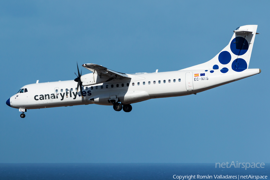 Canaryfly ATR 72-500 (EC-NYS) | Photo 626137