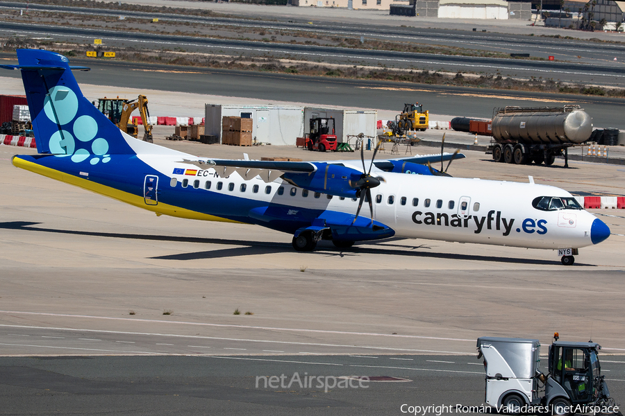 Canaryfly ATR 72-500 (EC-NYS) | Photo 643354