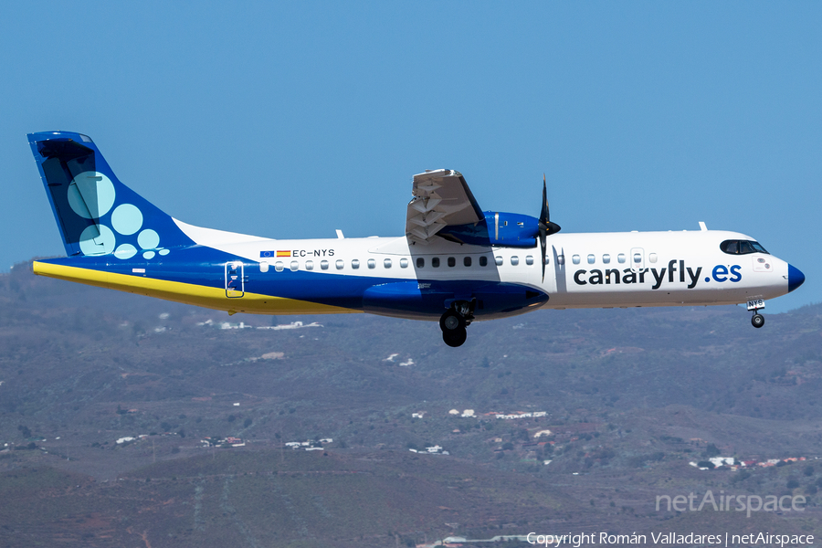 Canaryfly ATR 72-500 (EC-NYS) | Photo 644495