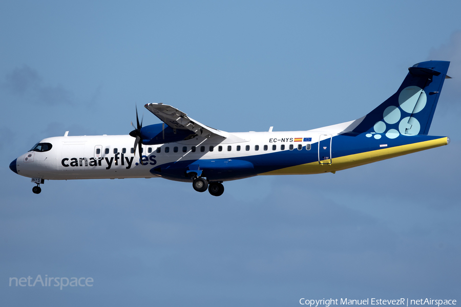 Canaryfly ATR 72-500 (EC-NYS) | Photo 652338