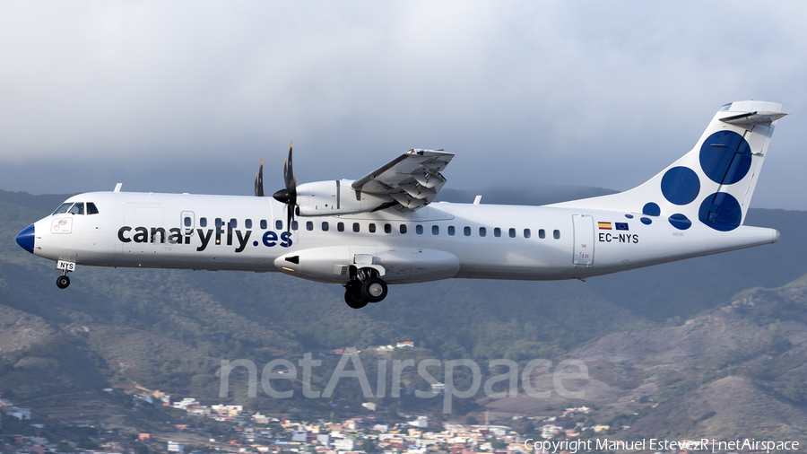 Canaryfly ATR 72-500 (EC-NYS) | Photo 589369