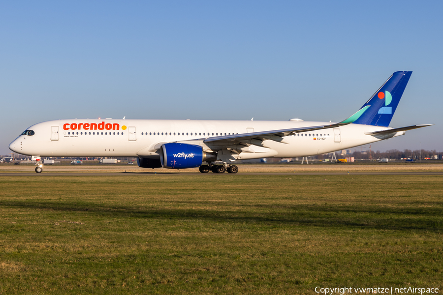 Corendon Dutch Airlines (World2Fly) Airbus A350-941 (EC-NZF) | Photo 606032
