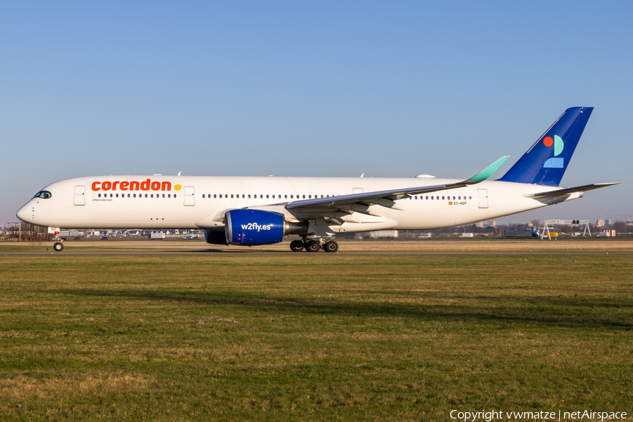 Corendon Dutch Airlines (World2Fly) Airbus A350-941 (EC-NZF) | Photo 606033
