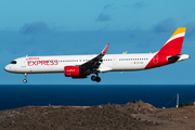 Iberia Express Airbus A321-271NX (EC-OAU) at  Gran Canaria, Spain